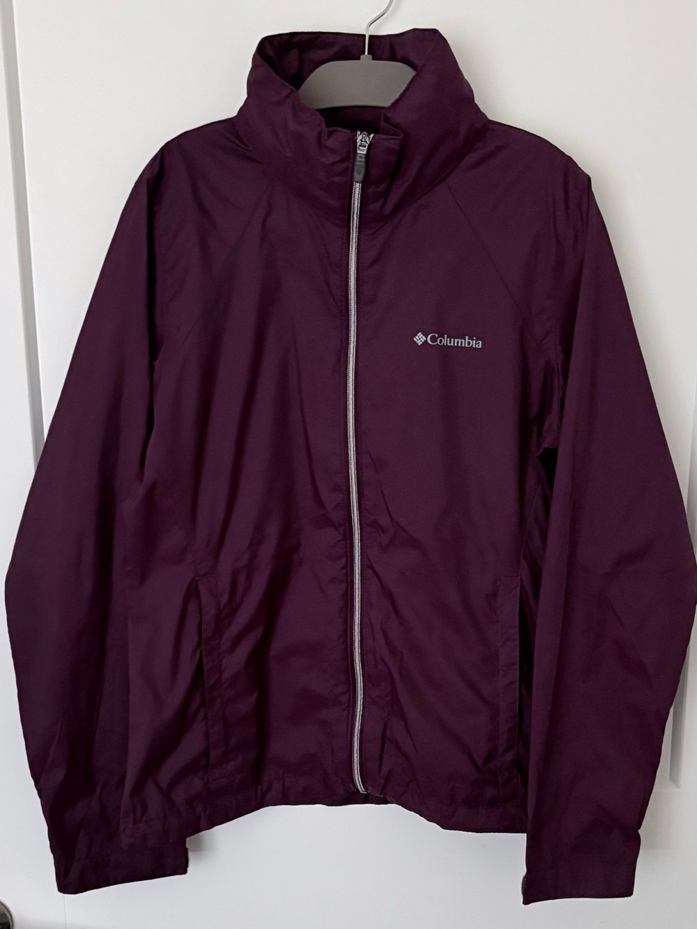 Columbia Women's Switchback III Waterproof Rain Jacket - Maroon Burgundy - M